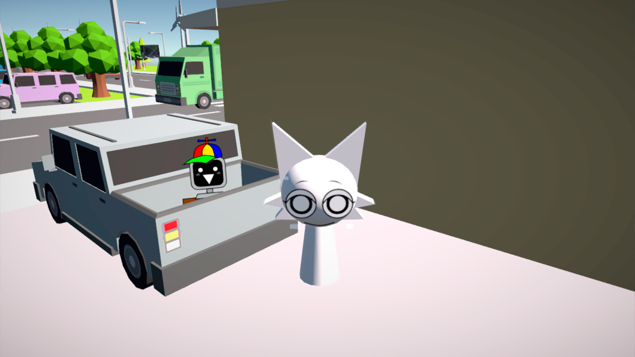 Sprunki 3D: Find All in the City screenshot