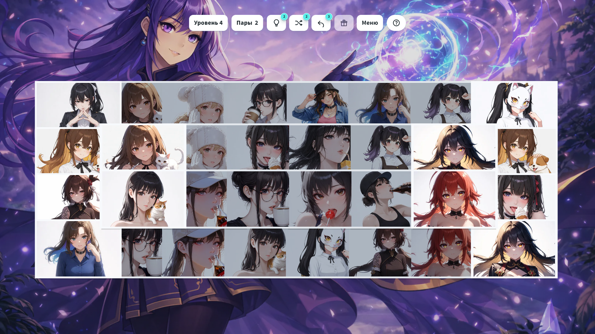 Mahjong Solitaire: Anime Collection — screenshot 1