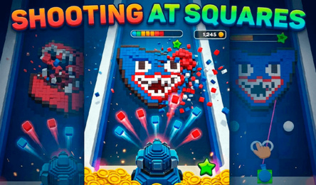 Shooting at squares