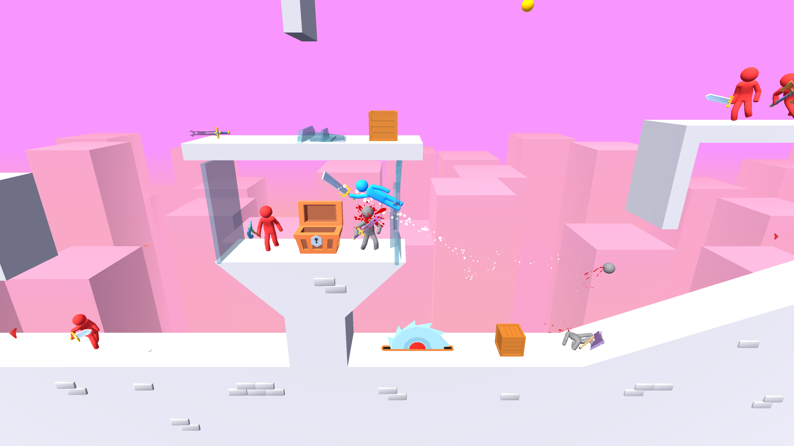 Ninja Stickmen: Knife Master 3D screenshot