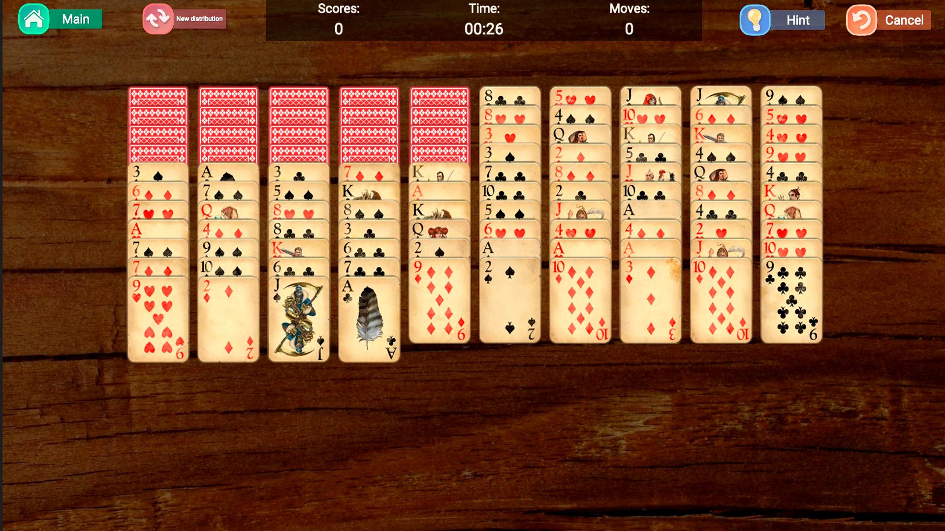 Scorpio - world best solitaires! screenshot