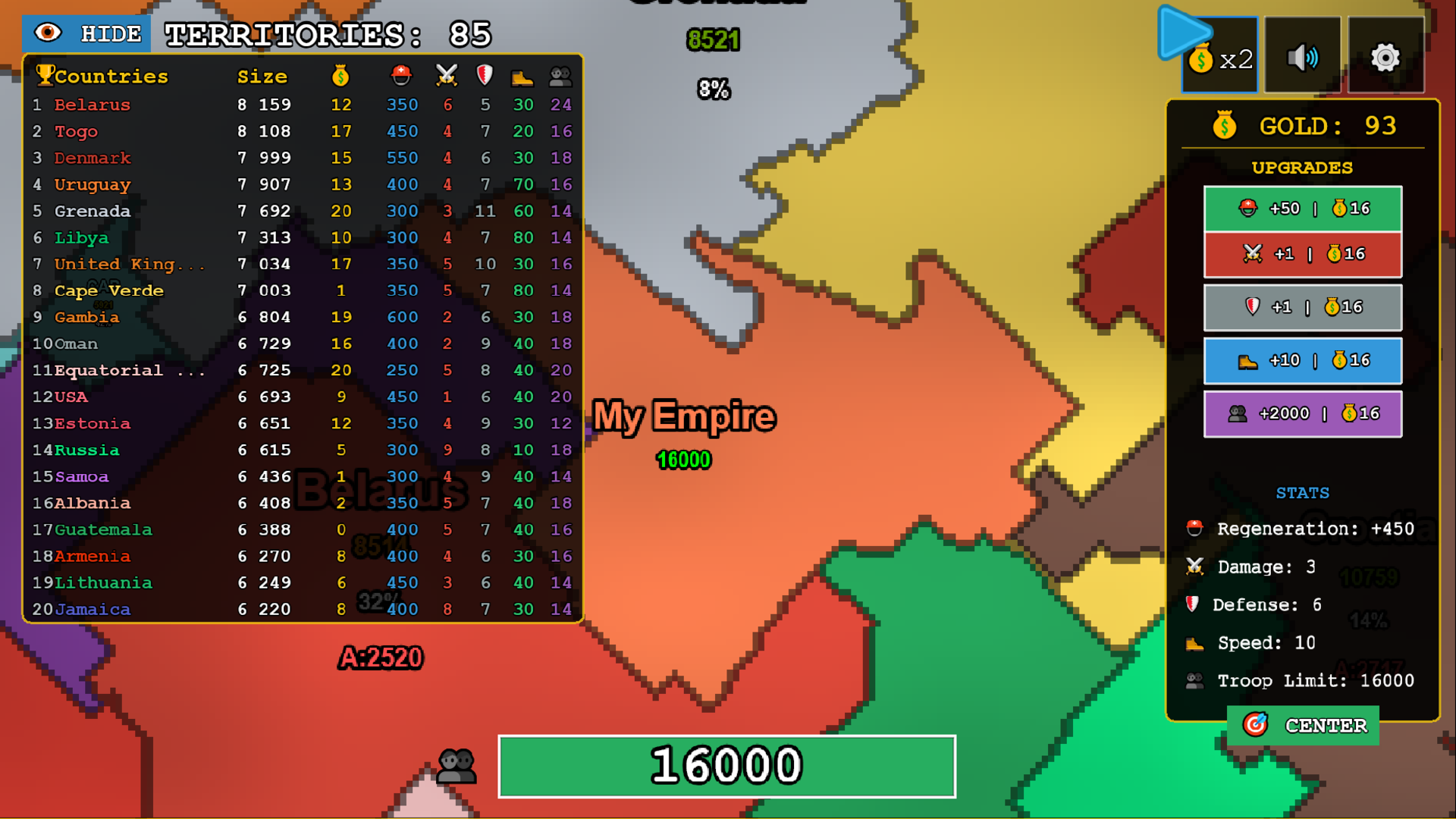 Territories: Divide and Conquer! — screenshot 3