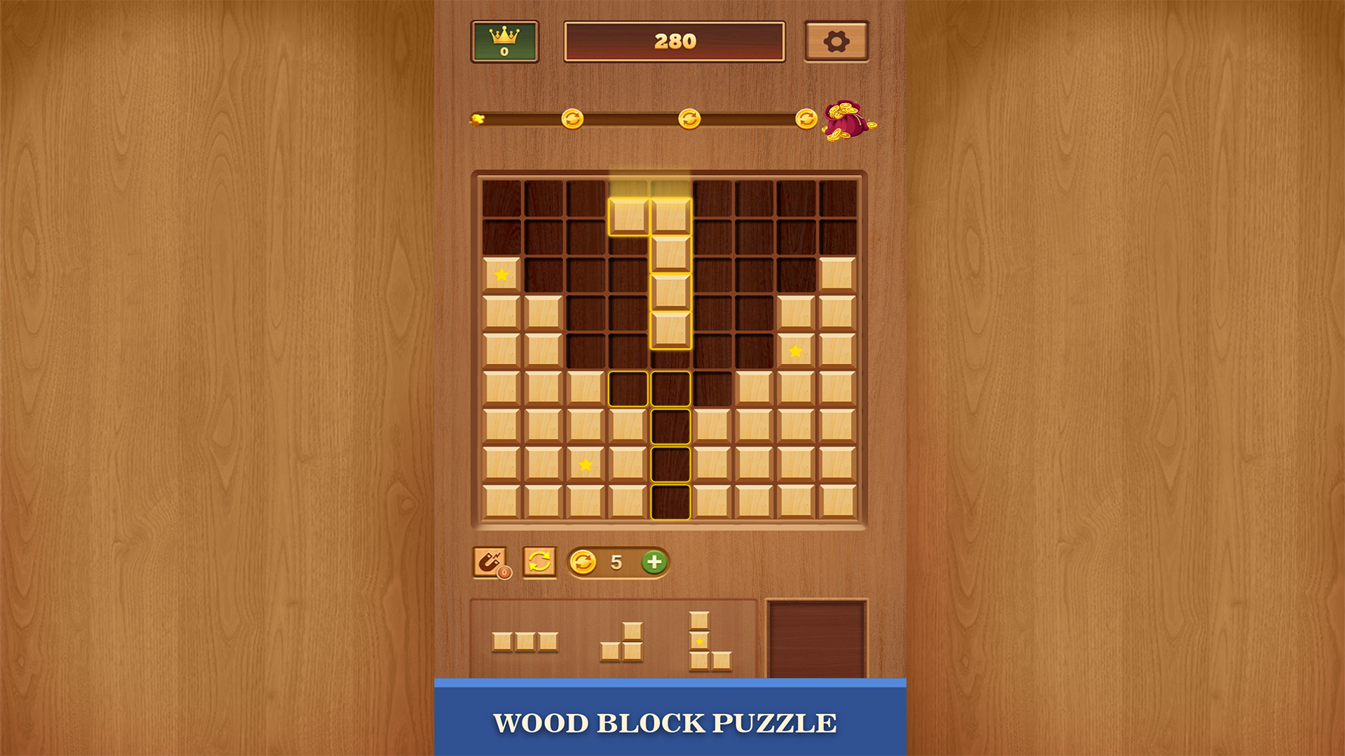 Wood Block Puzzle screenshot