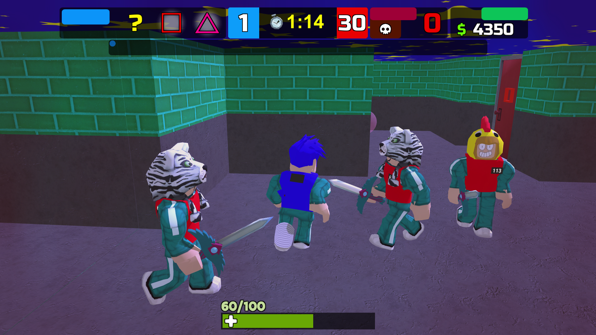 Hide N Seek Survival - Squid Game Keys and Knives screenshot