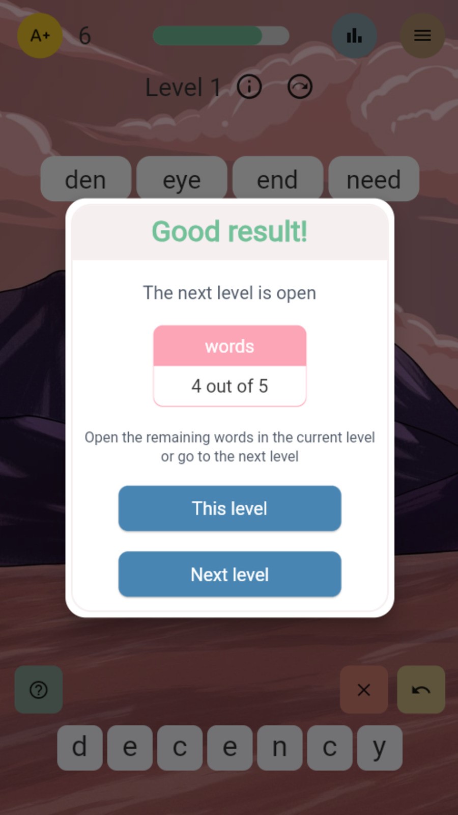 Words from word and contrary screenshot 8