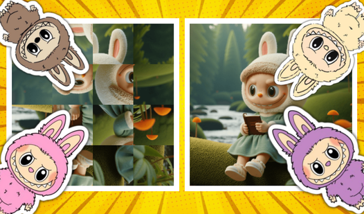 Labubu - rotate the puzzle!