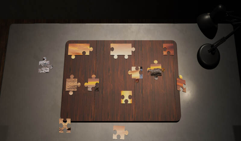 Tactile 3D Jigsaw game cover