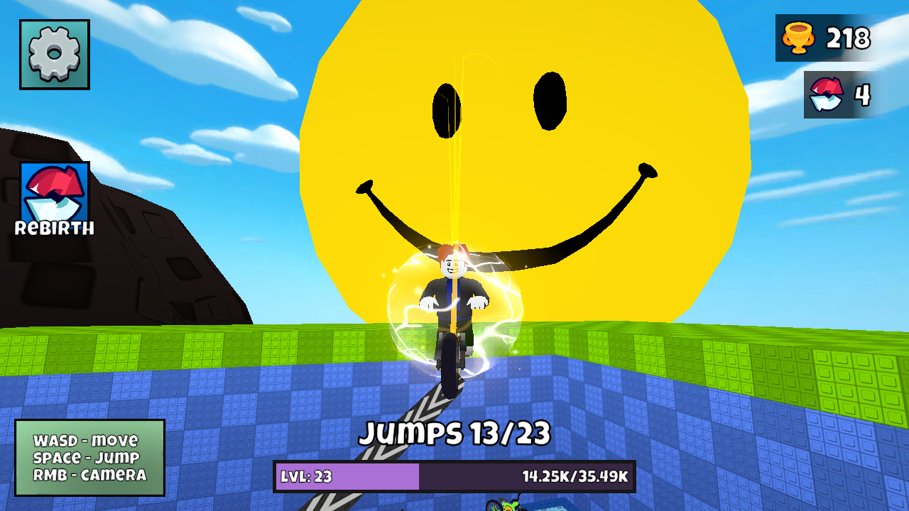 +1 Double Jump Bike Escape — screenshot 1