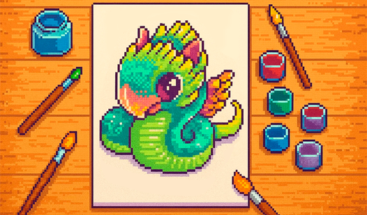 Удивительные картинки. Раскраска по номерам — trailer