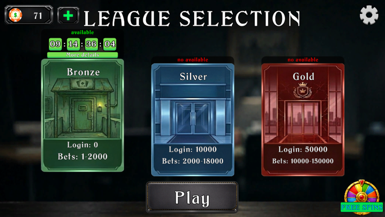 classic BlackJack screenshot