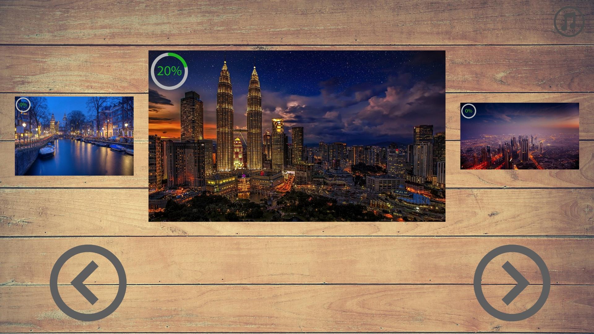 Cities Jigsaw Puzzle screenshot
