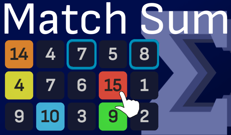 Match Sum game cover