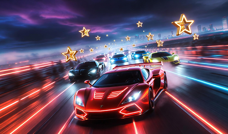 Star Chase Races game cover