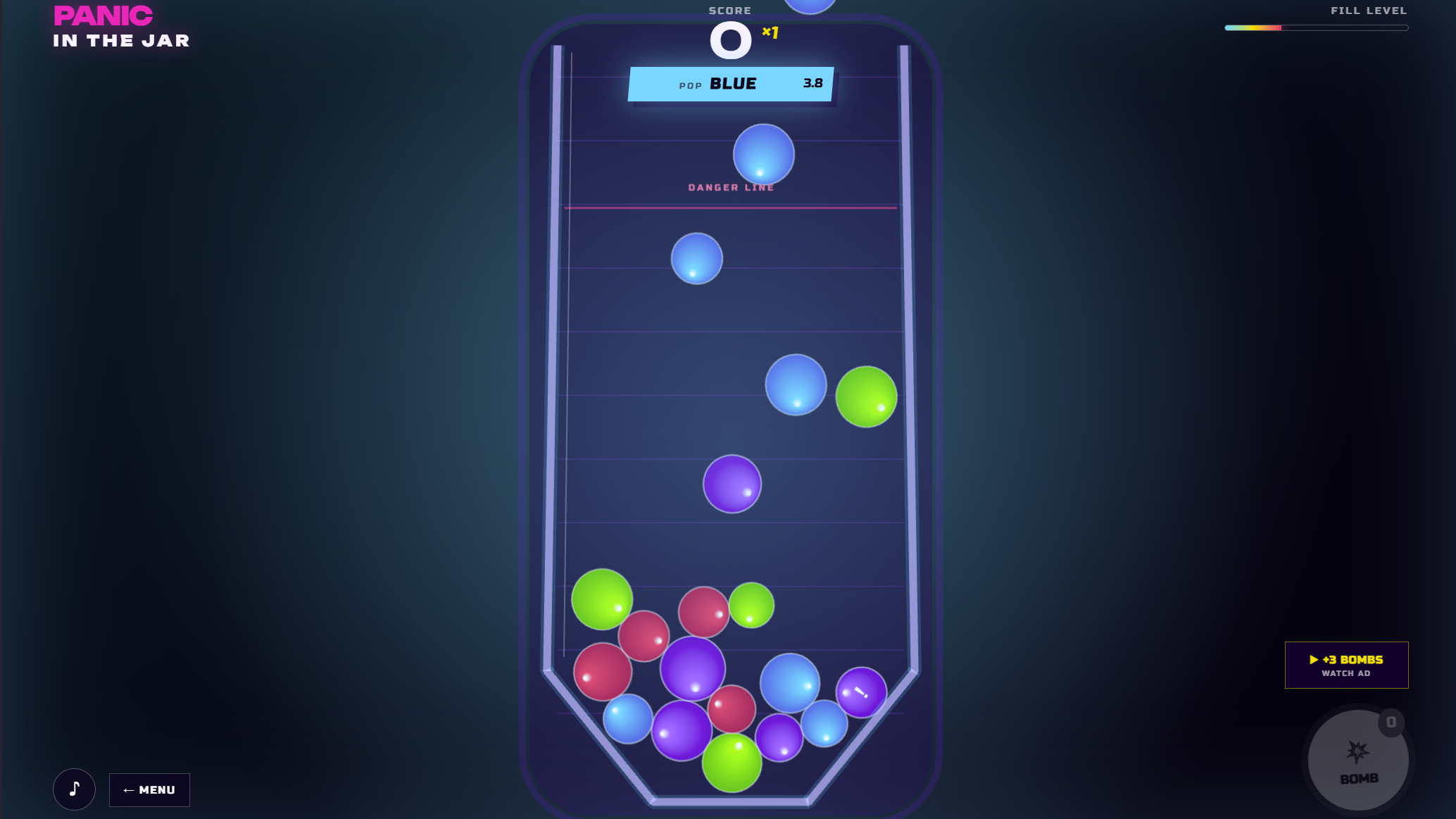 Panic in the Jar — screenshot 1