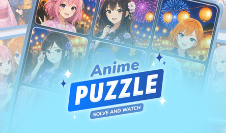 Anime Puzzle: Solve and Watch