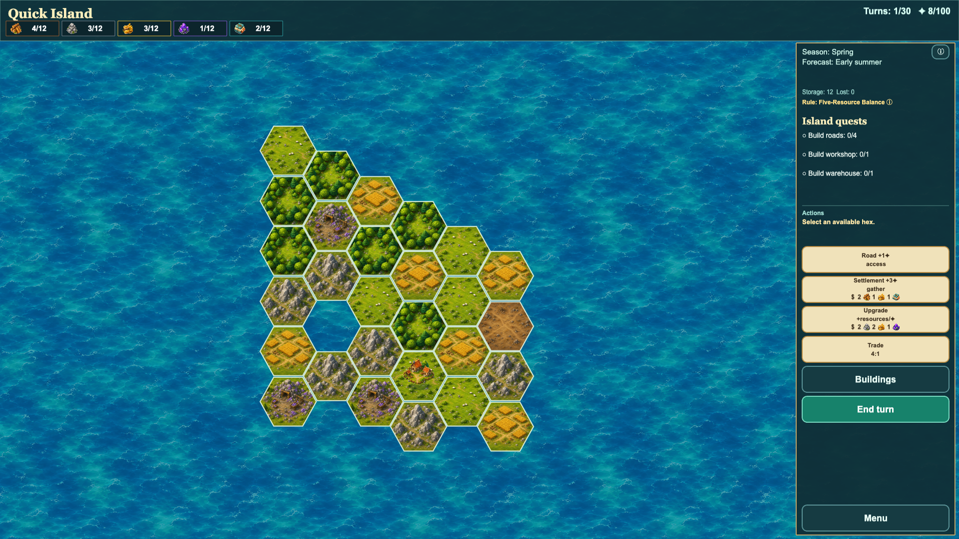 Hex Colonies: Strategy — screenshot 2