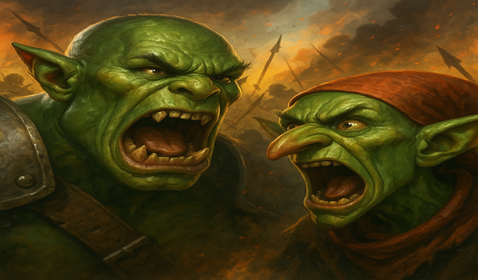 Orcs vs Goblins
