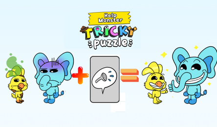 Help Monster: Tricky Puzzle