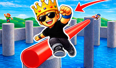 Obby: Mini Games Against 1000!