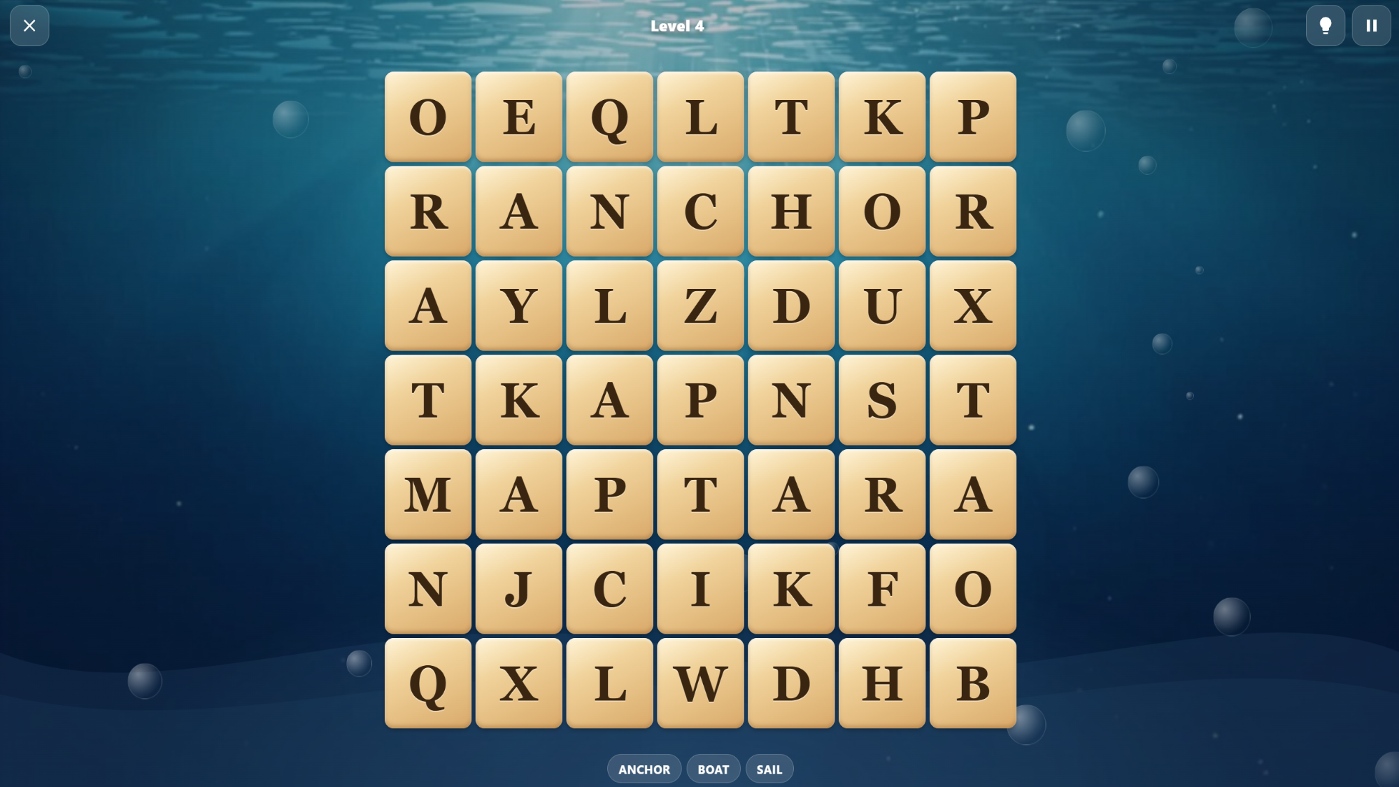 Sea Word Search — screenshot 3