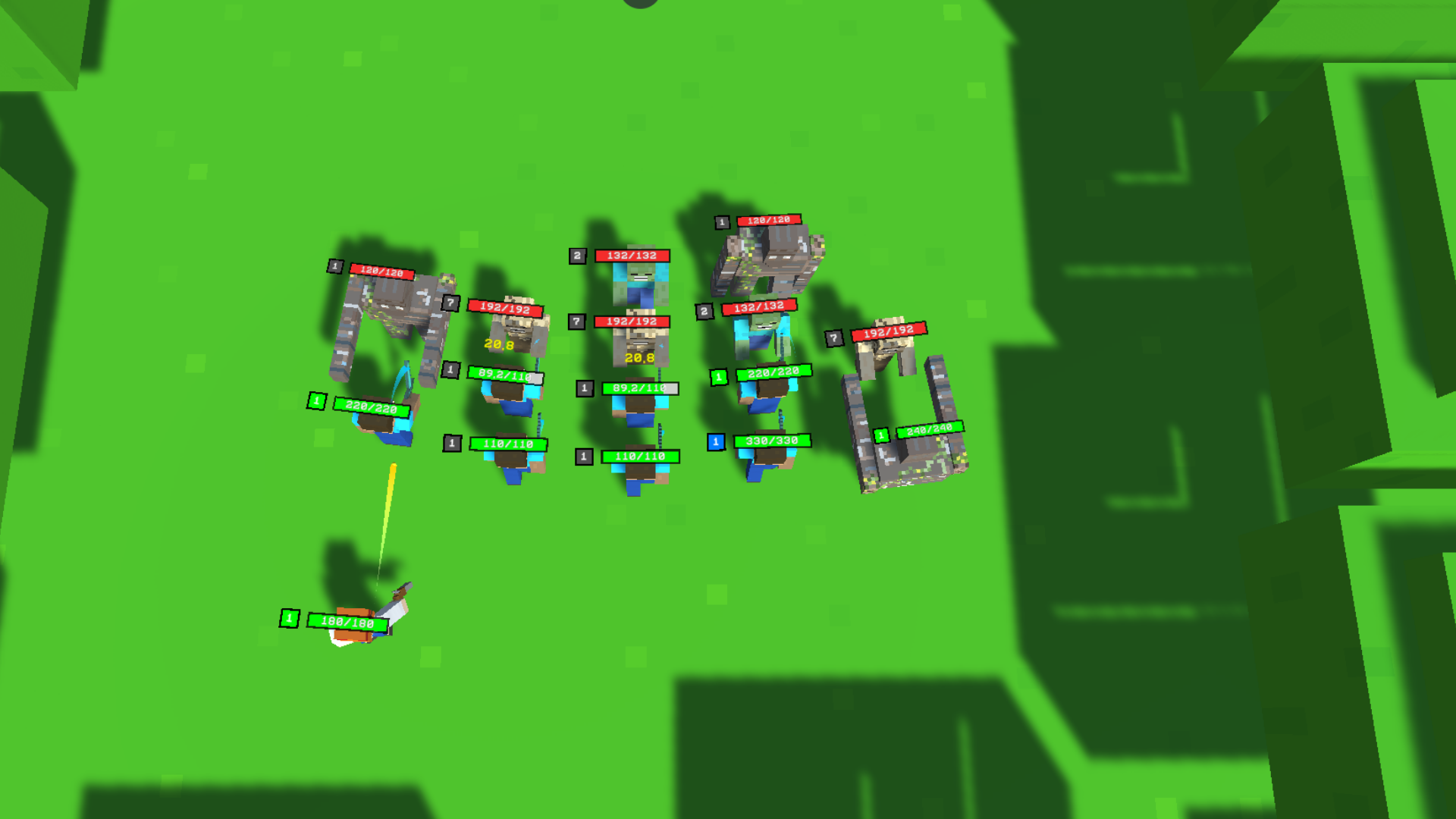 Победи босса крафт 3д — screenshot 1