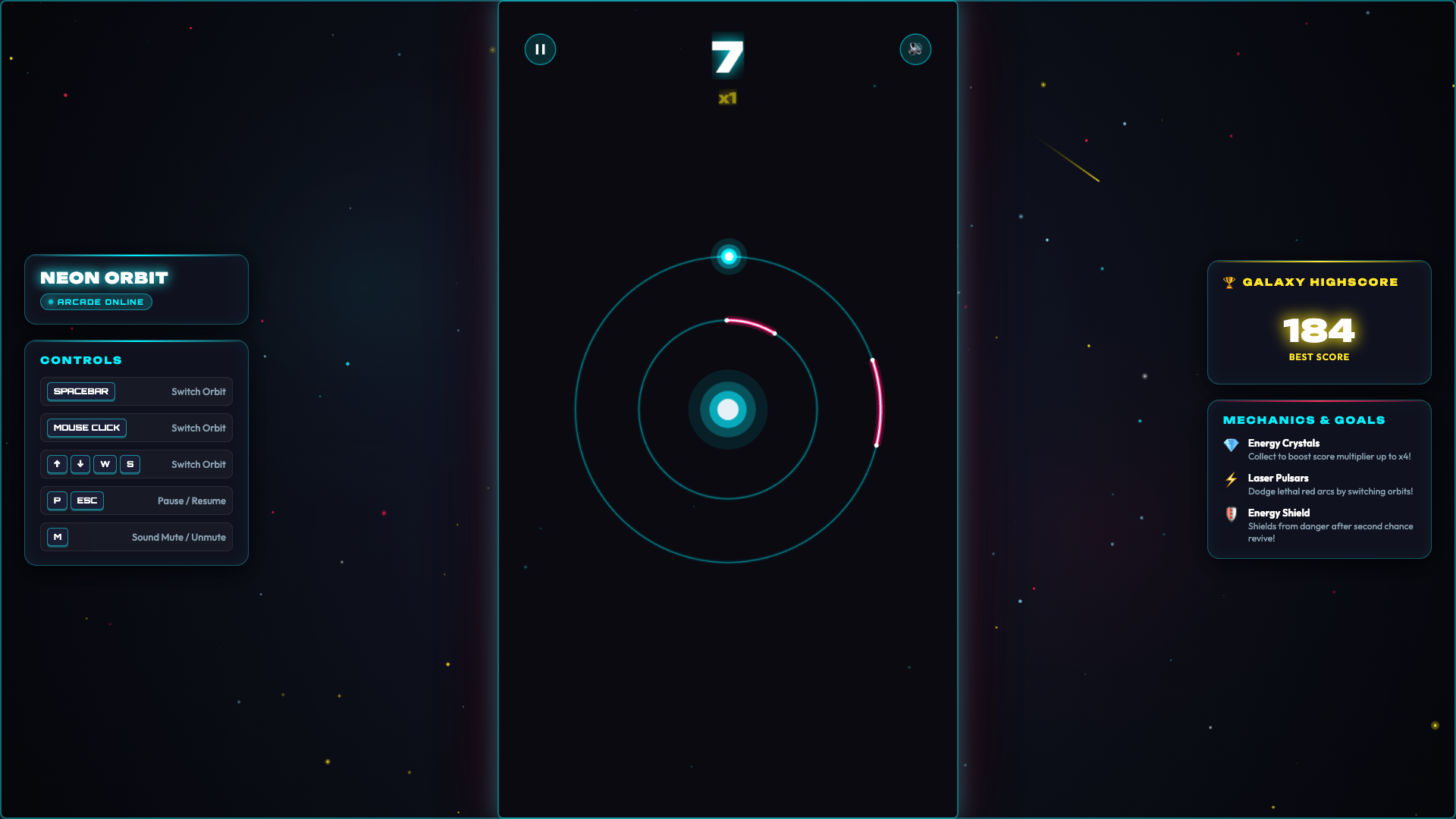 Neon Orbit — screenshot 2