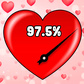 თამაში Love Meter. Merge pair.