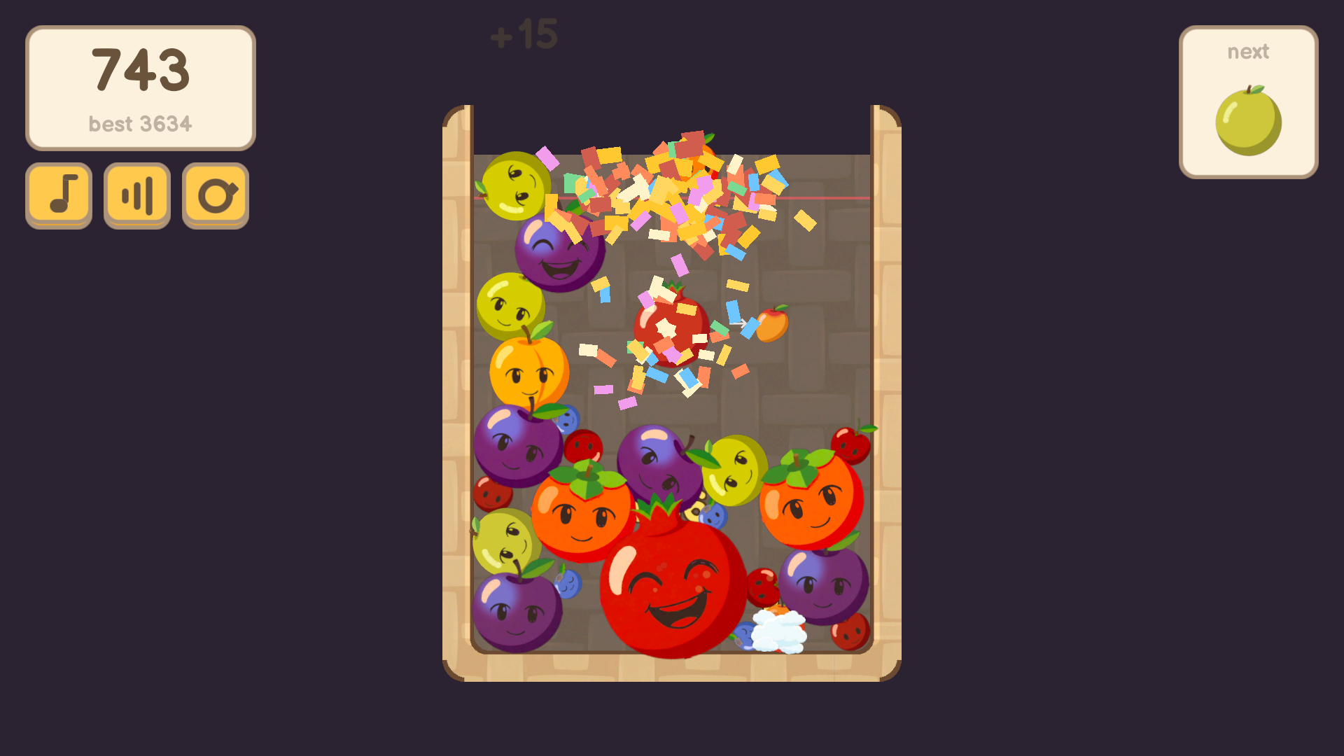 Poofruits: Merge the Fruit — screenshot 4