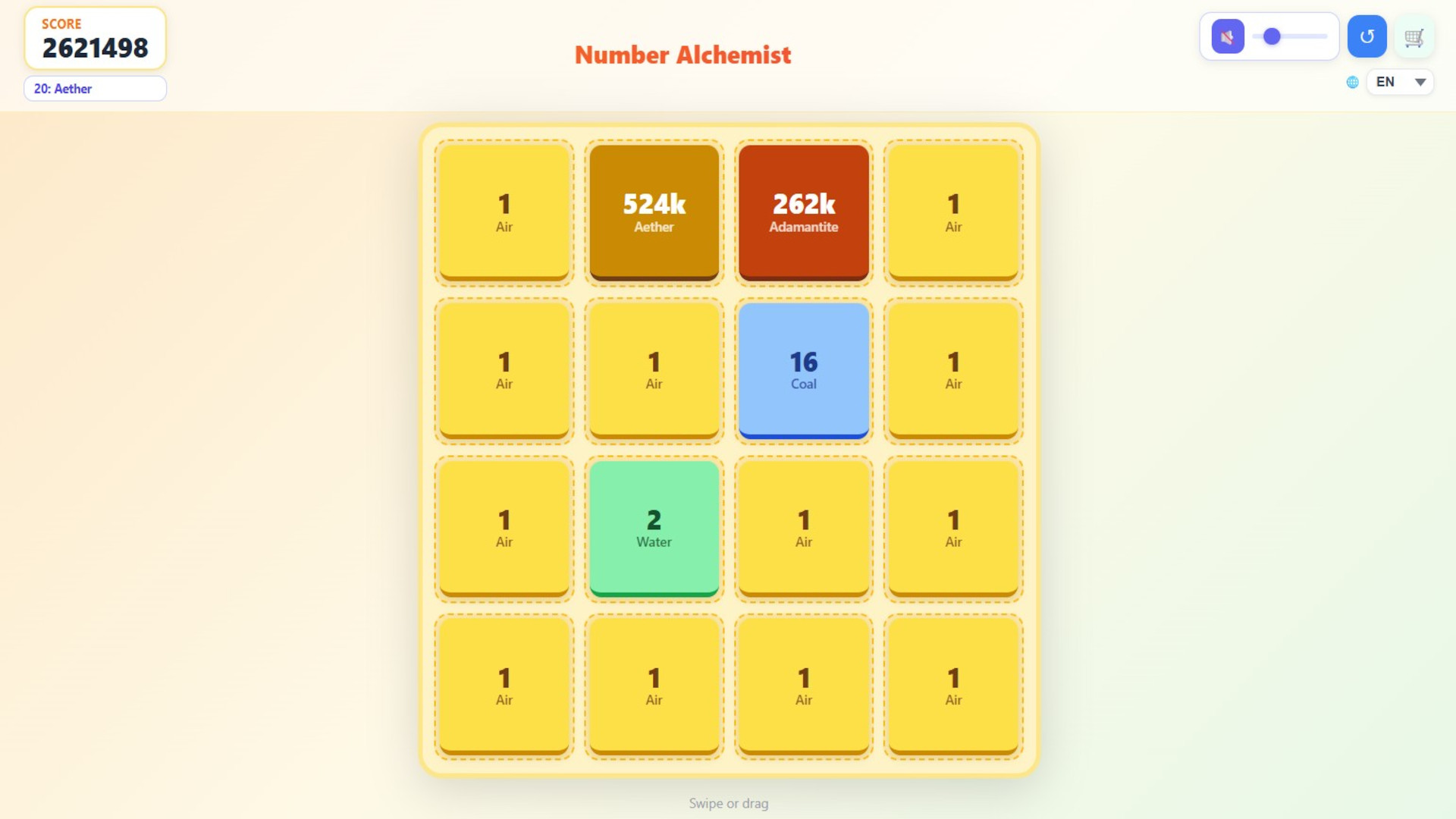 Number Alchemist — screenshot 2