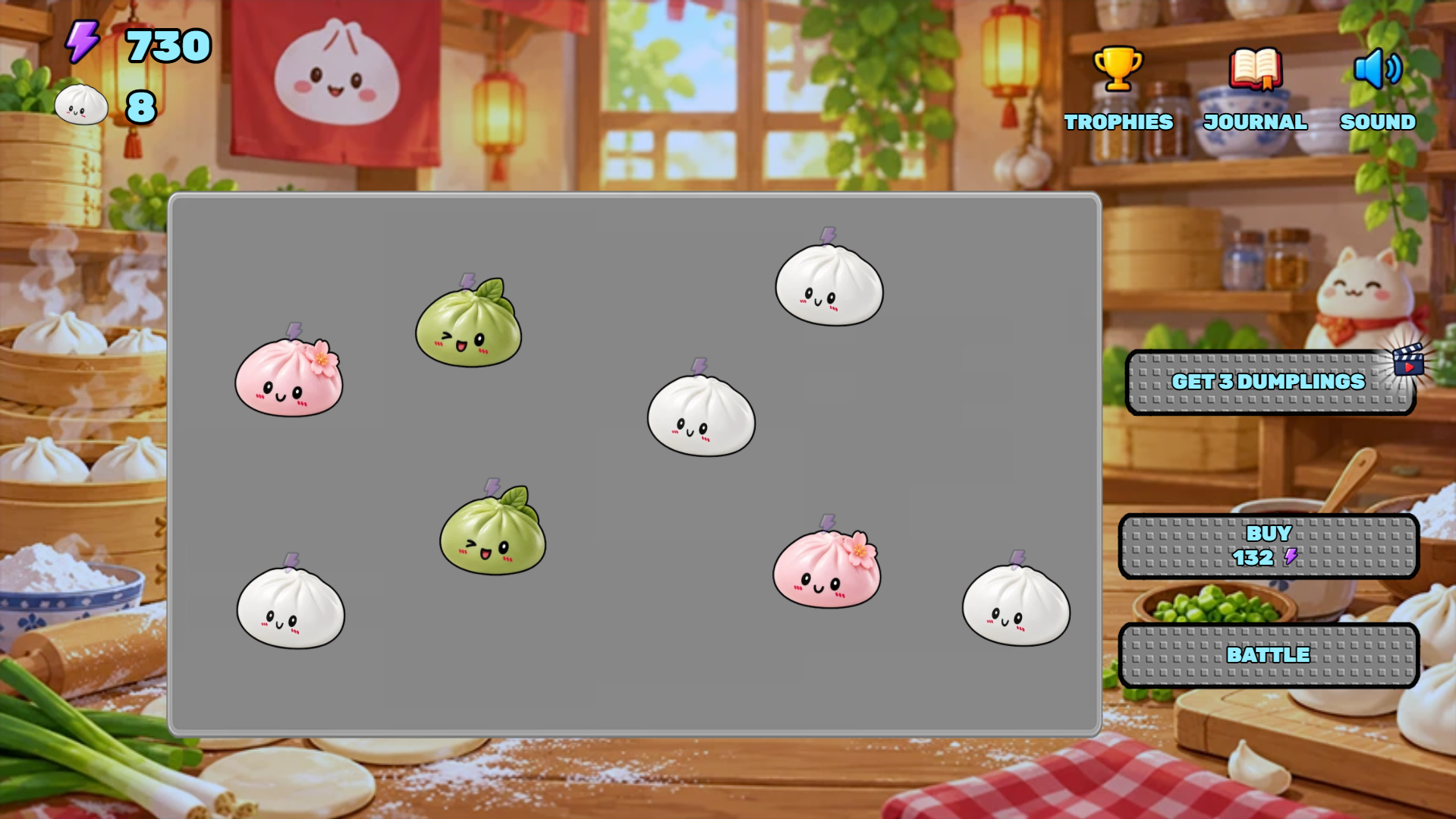Dumplings Squishy Merge: Secret Forms screenshot 2