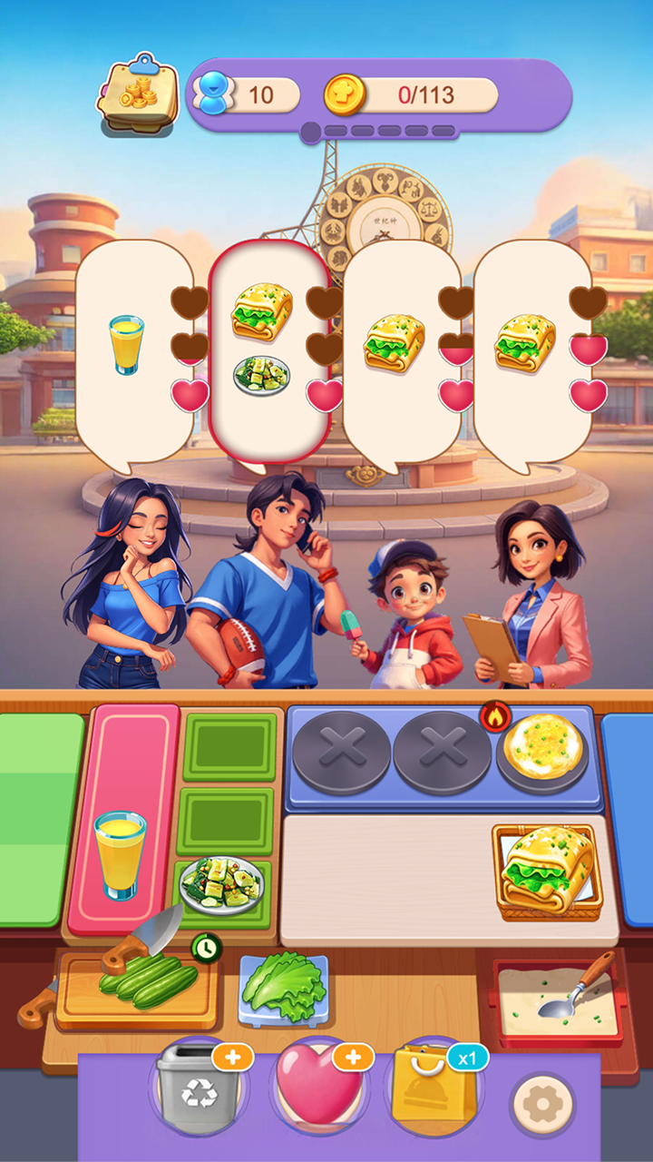 Cooking & Restaurant Builder screenshot 3
