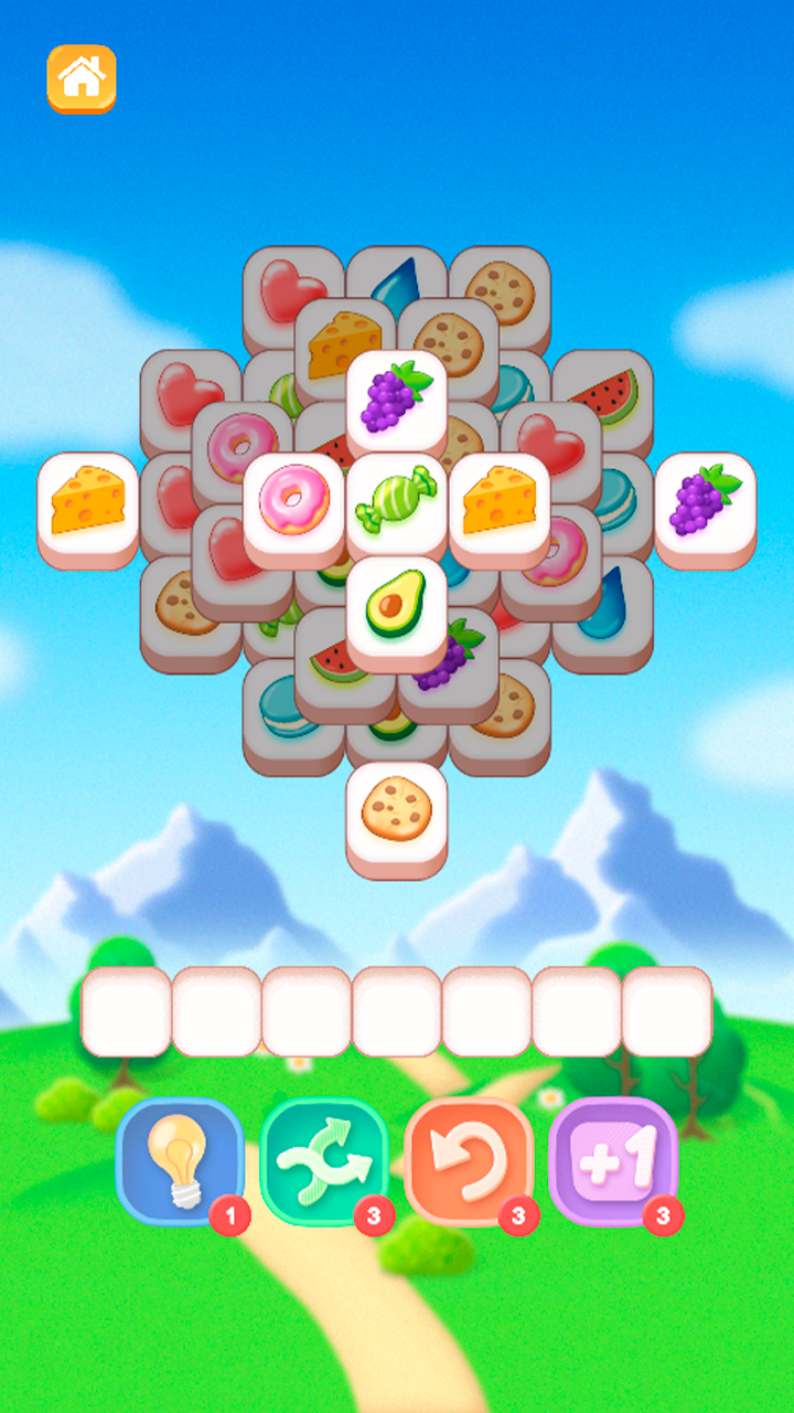 Vegetable Mahjong: Match Three screenshot 5