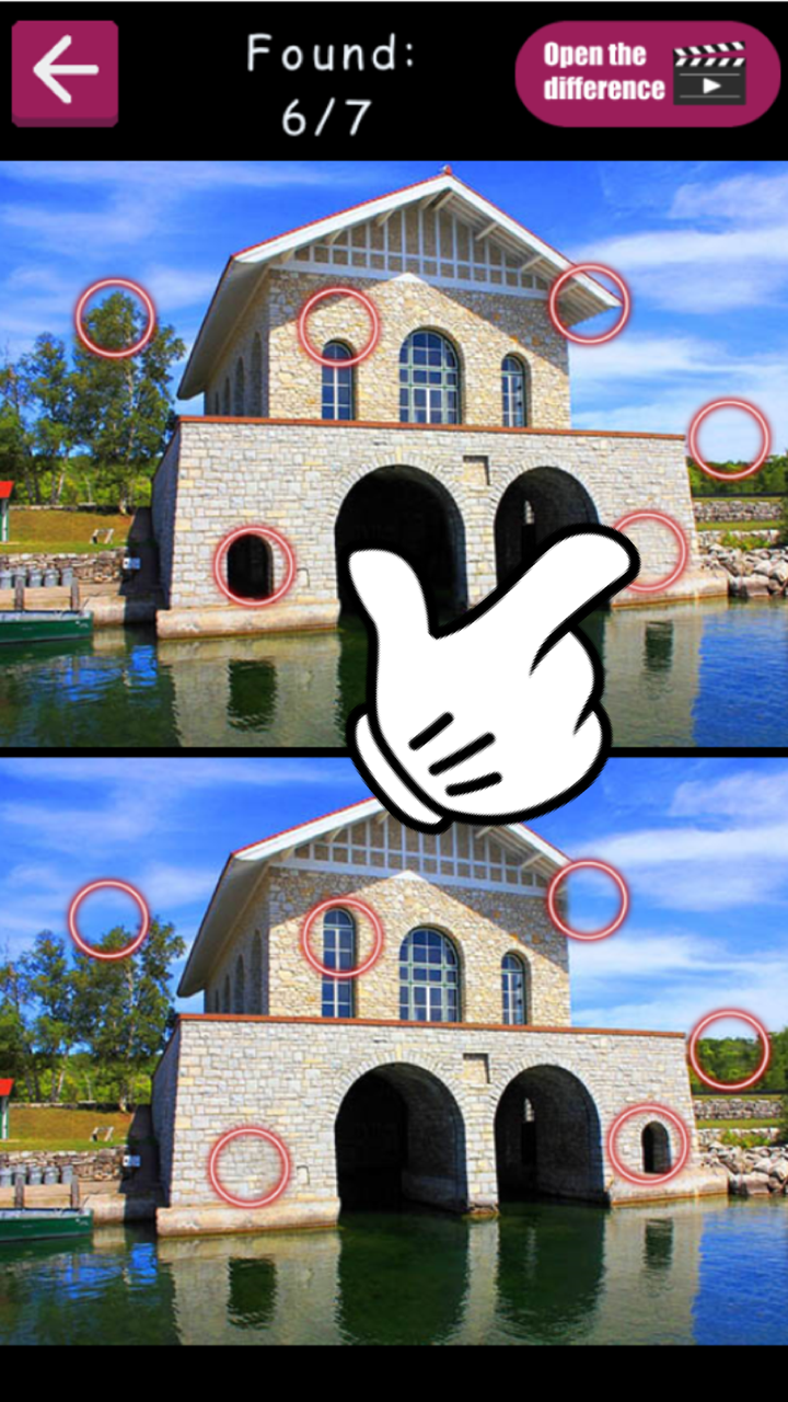 Finding 7 differences screenshot 5