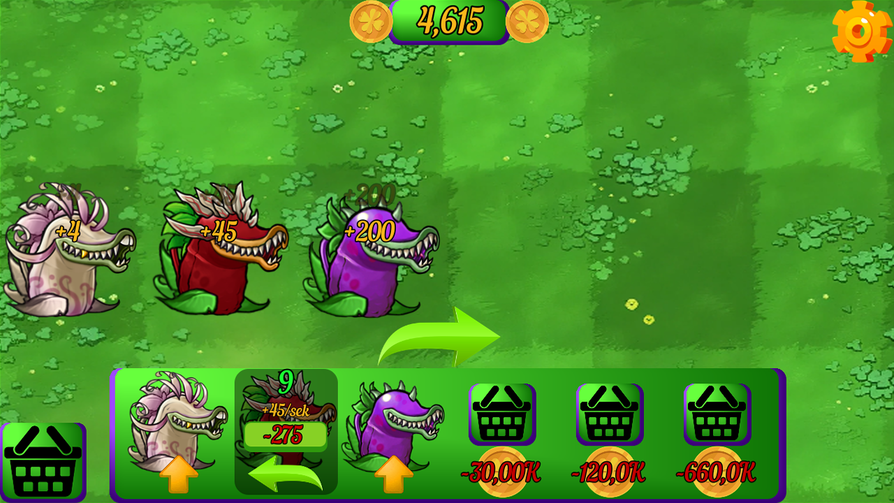 PVZ HYBRIDS new garden screenshot