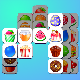 Вкусный Маджонг - Собери в Ряд