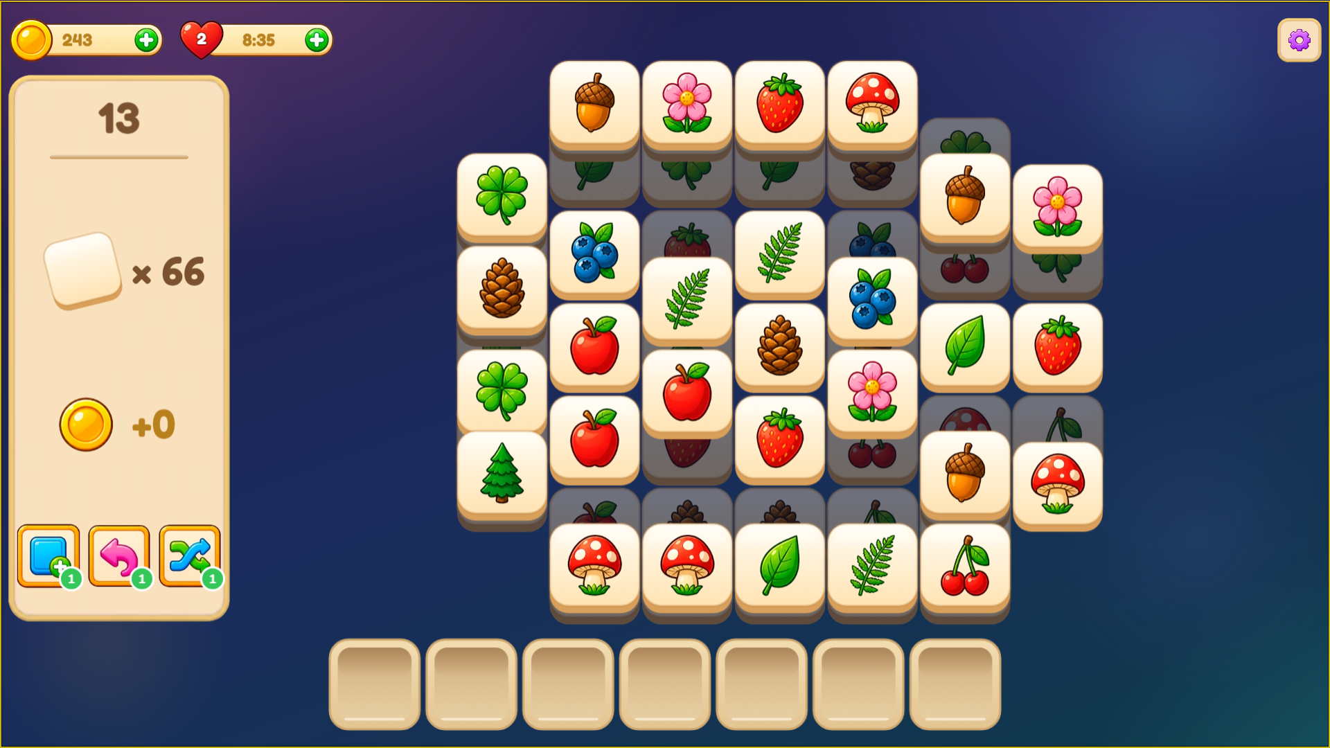 Mahjong Trio: Magic Meadows — screenshot 1