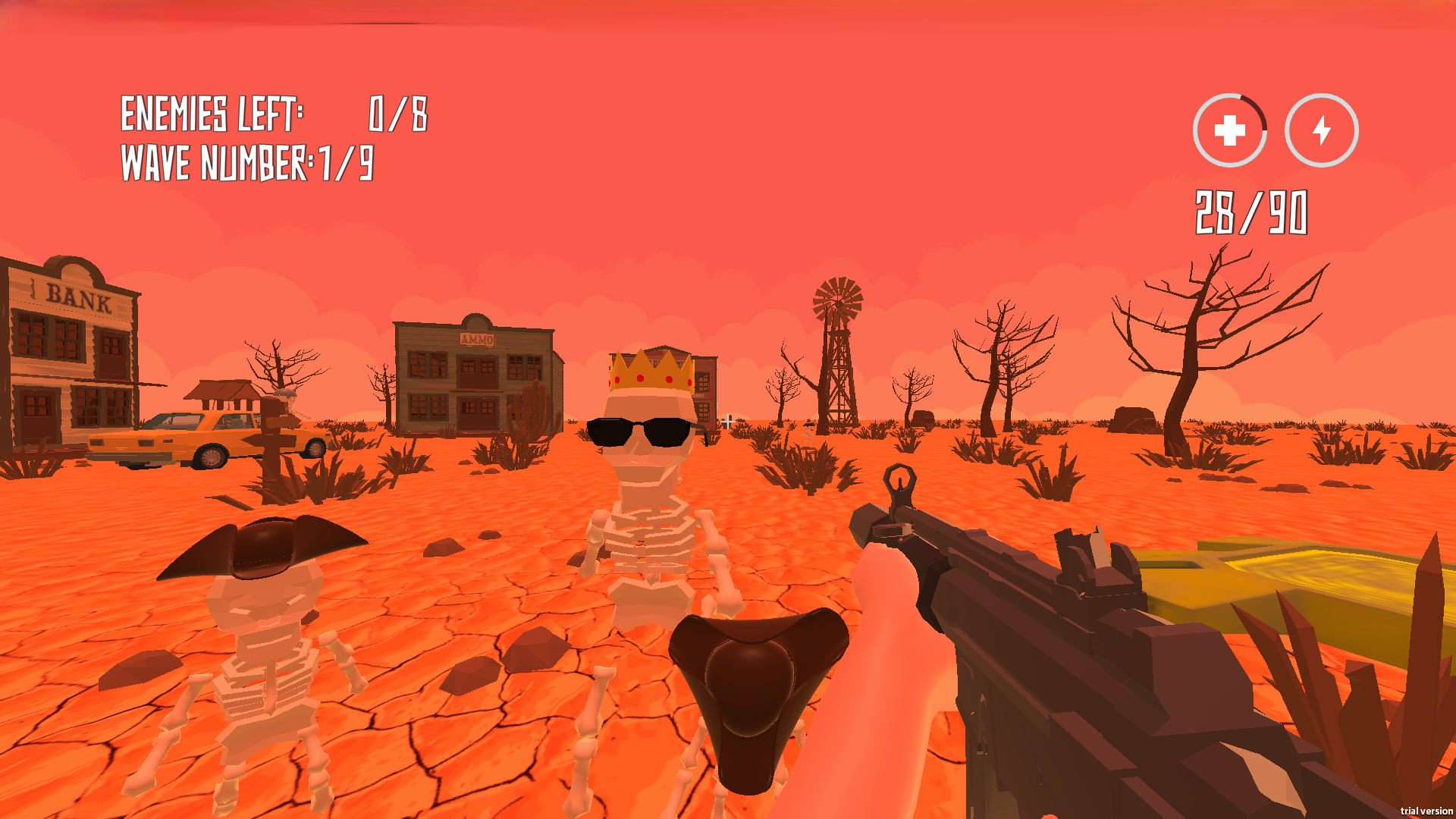 Cowboys VS skeletons — screenshot 2
