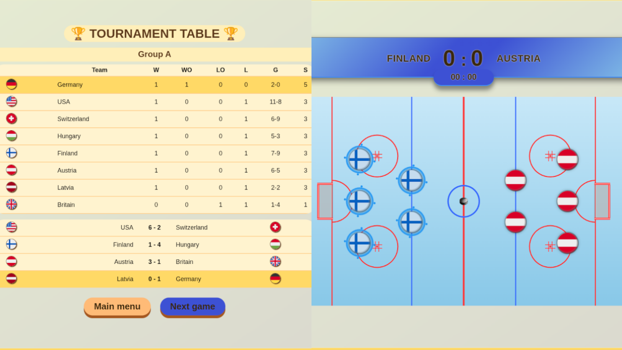 Hockey World Championship — screenshot 1