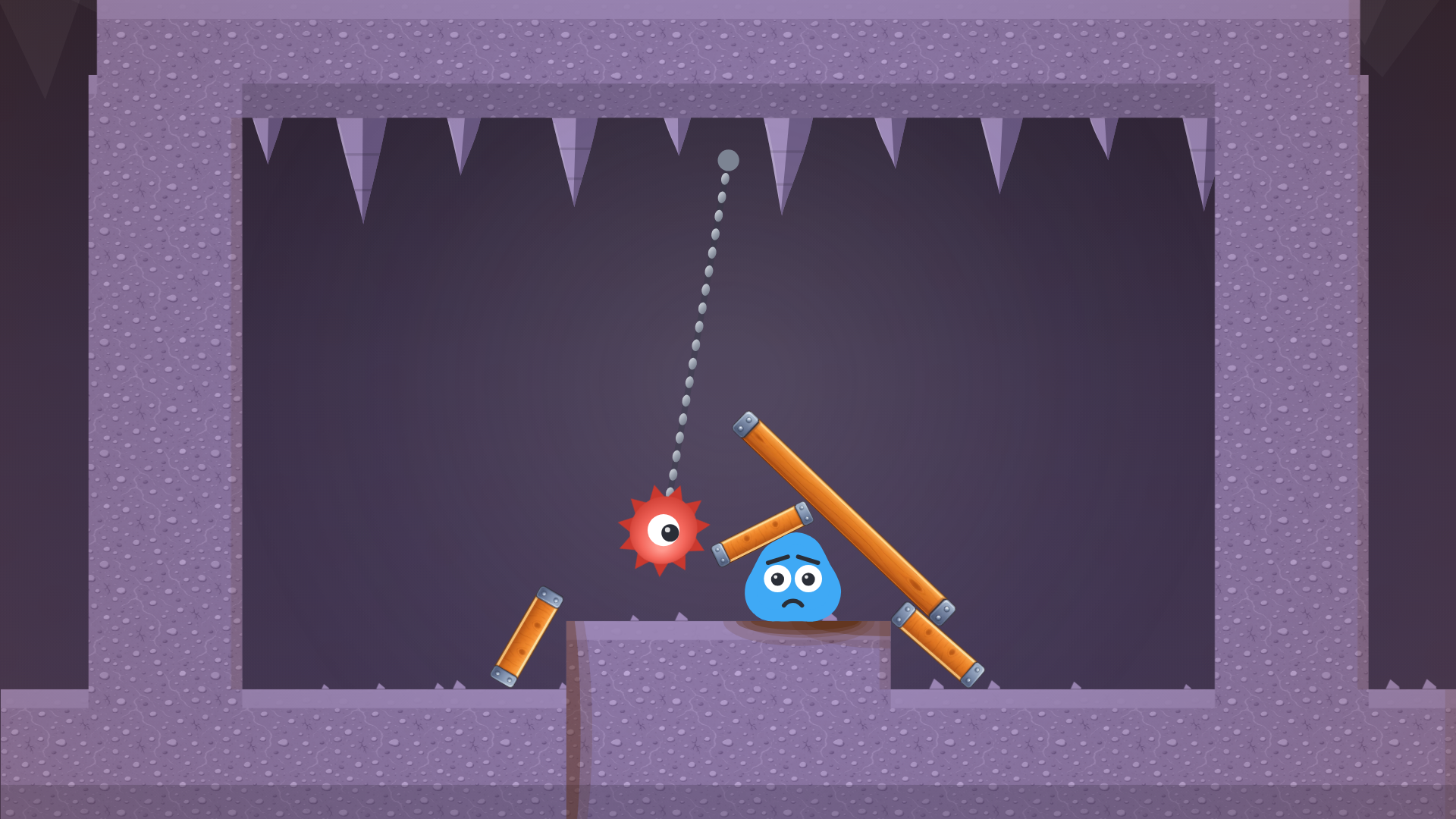 Blue Ball: Rescue Plan screenshot