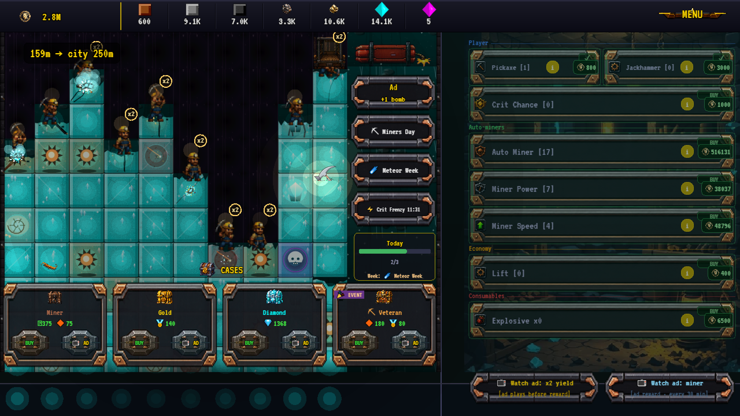 Diggy: 1000m Down — screenshot 4