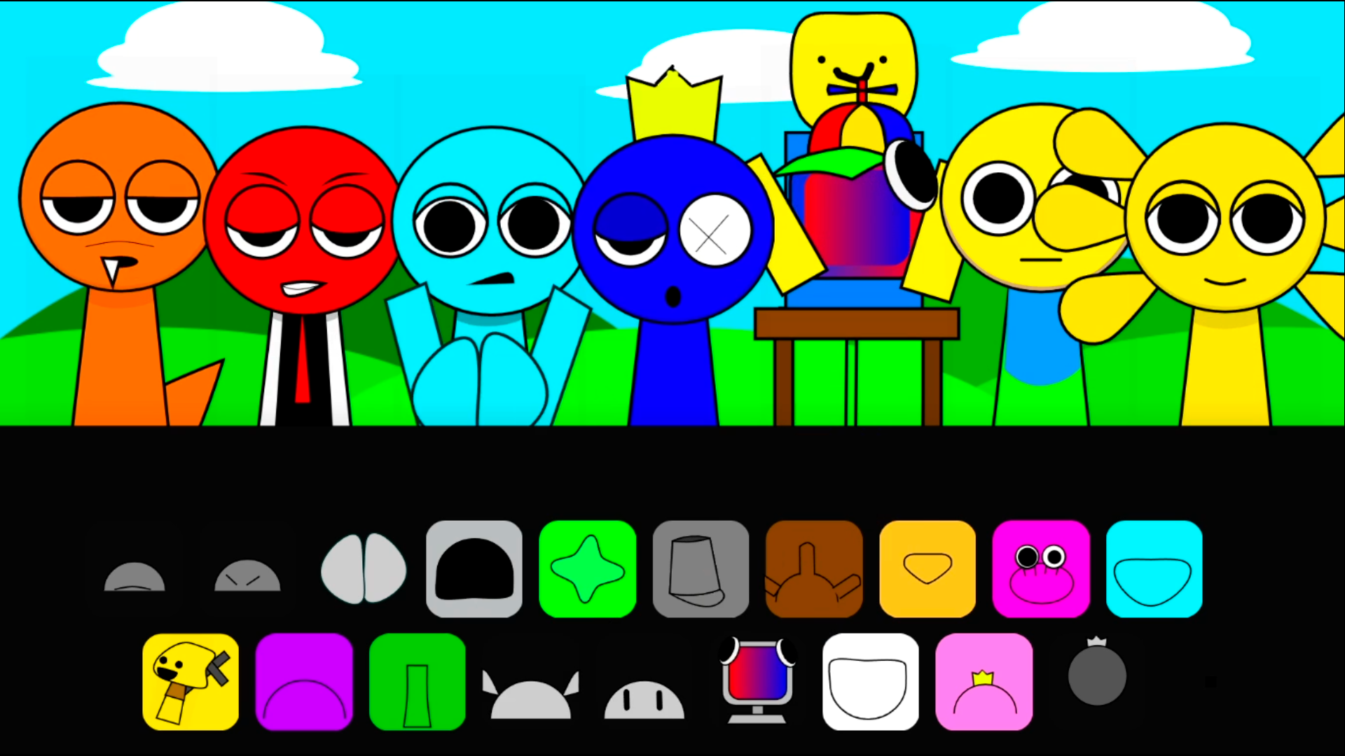Sprunki Rainbow Friends screenshot