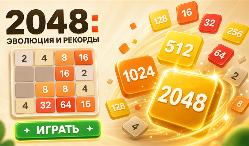 2048: Эволюция и Рекорды game cover