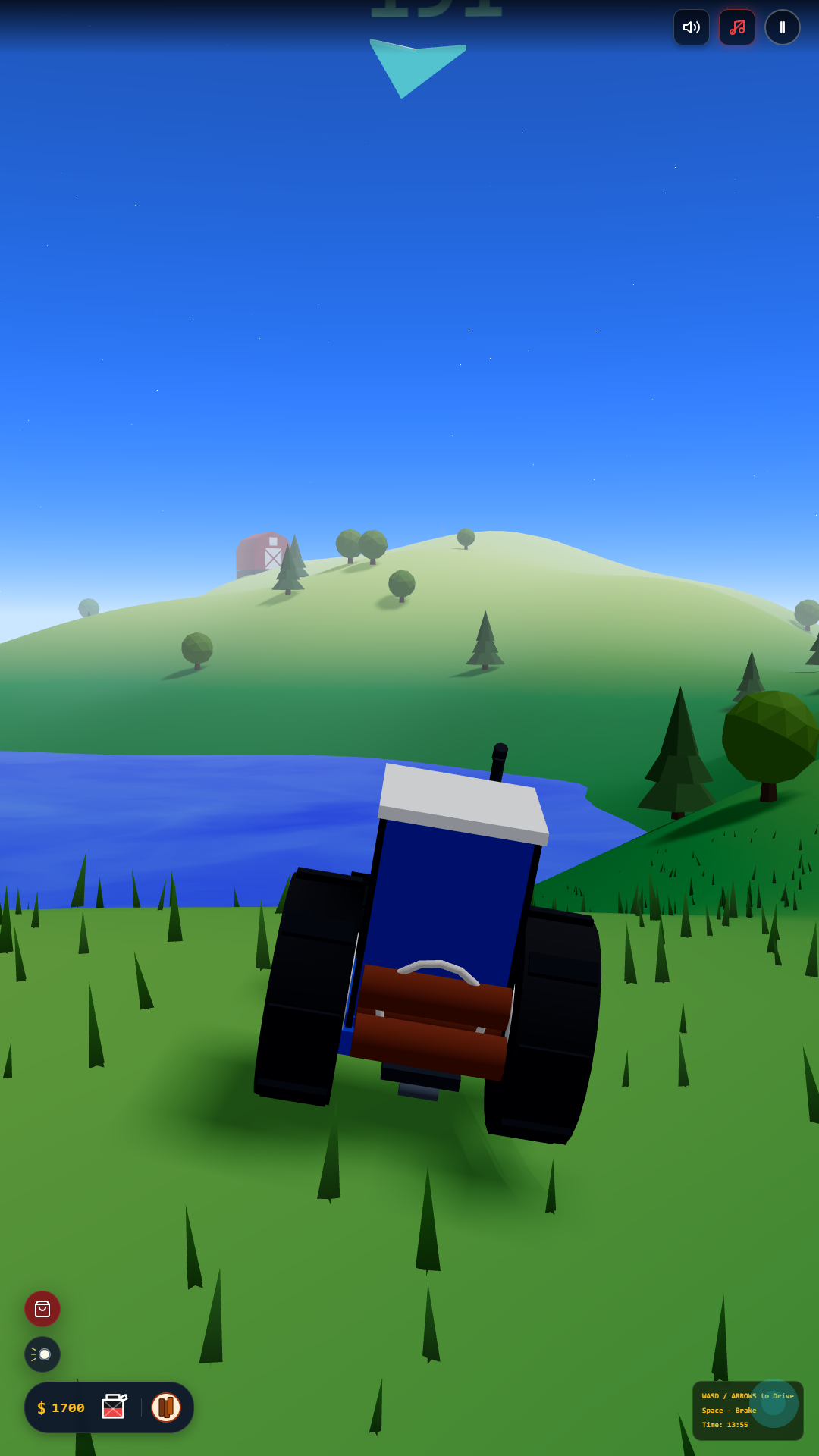 Blue Tractor Goes with a Song screenshot 17