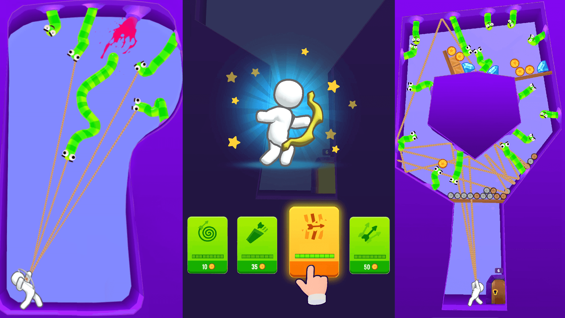 Worm Archer — screenshot 1