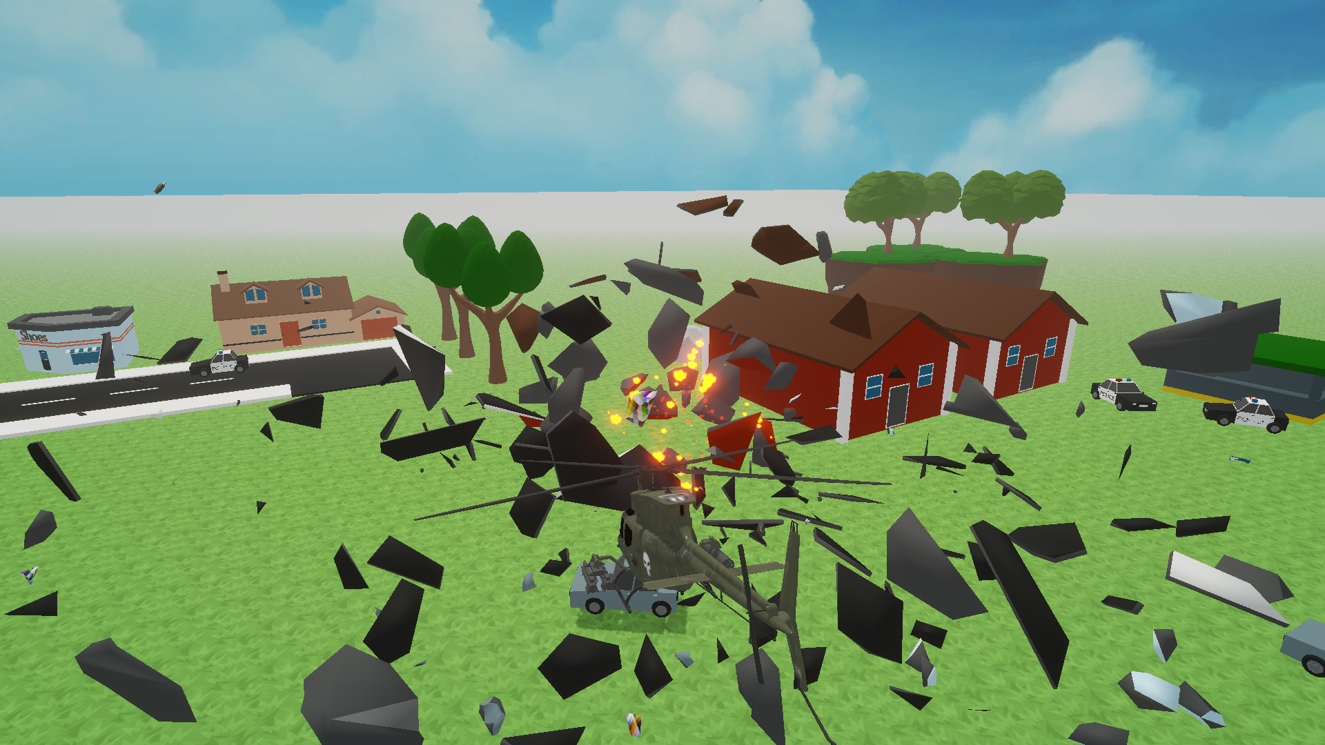 Helicopter Simulator: Destruction screenshot