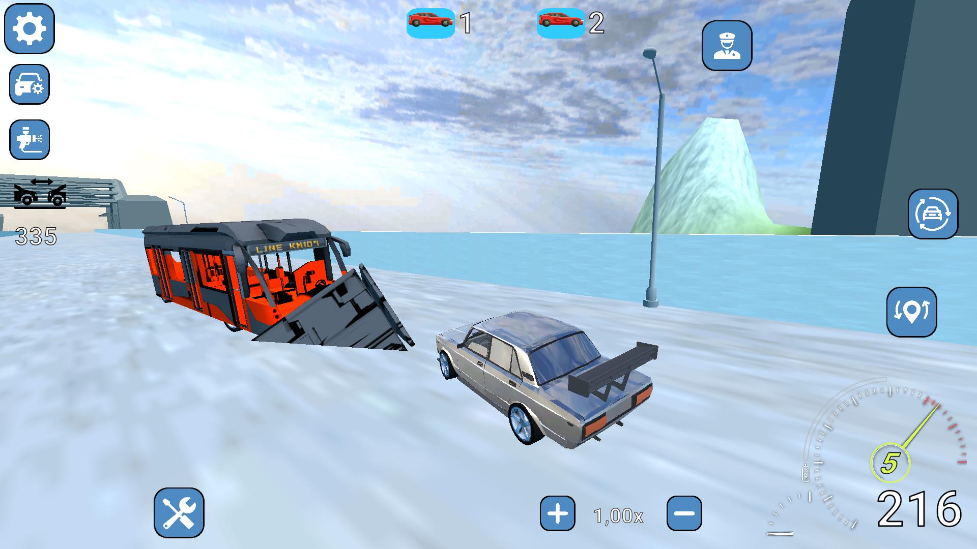 Чит тачки против автобусов — screenshot 4