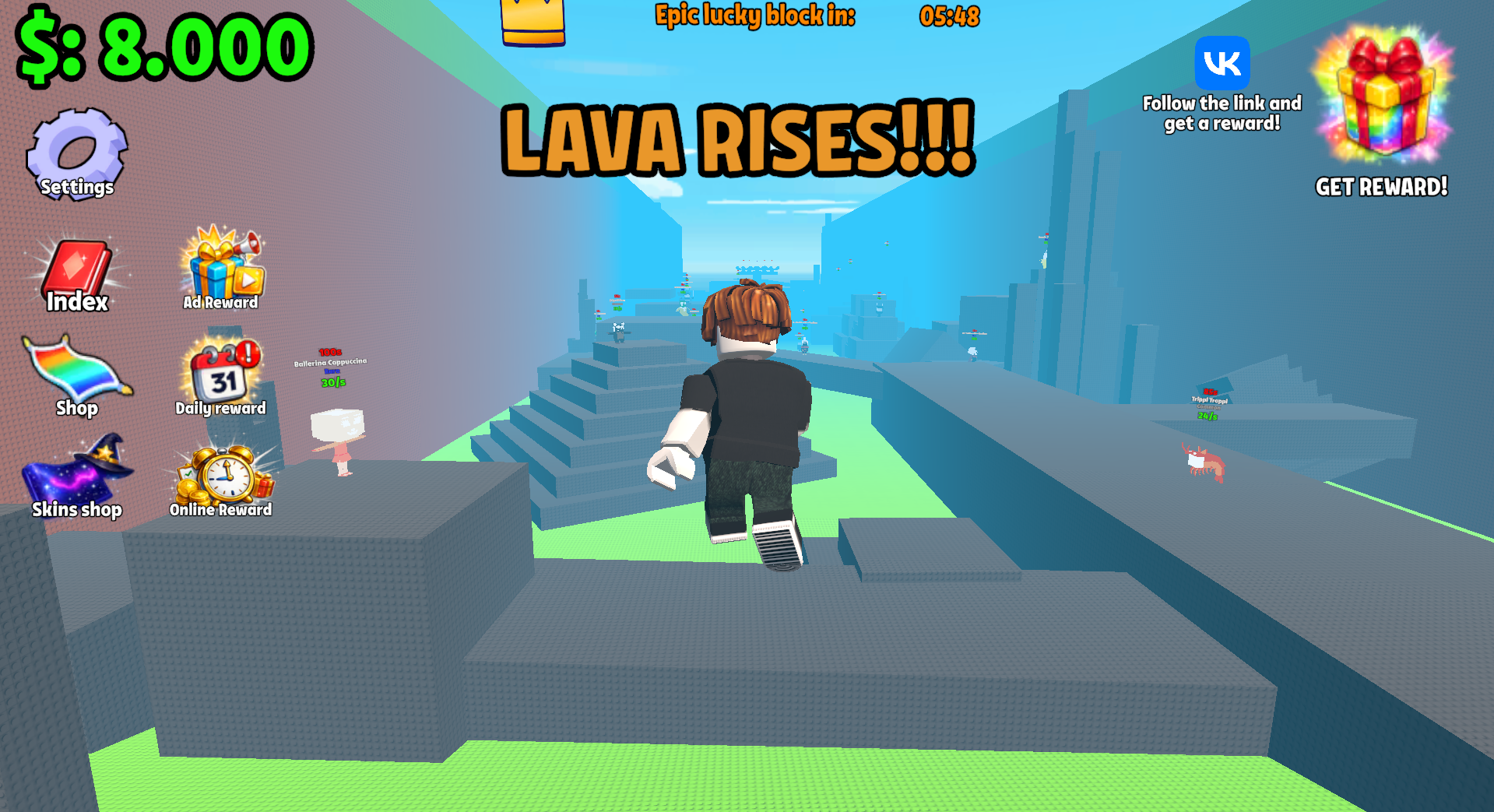Survive the Lava and Catch Brainrots: Online — screenshot 4