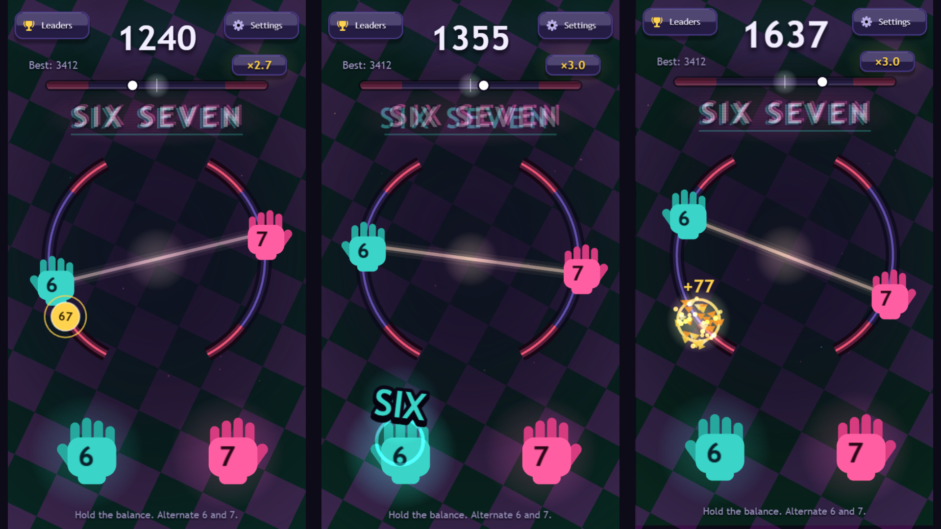 SIX SEVEN BALANCE Brainrot — screenshot 1