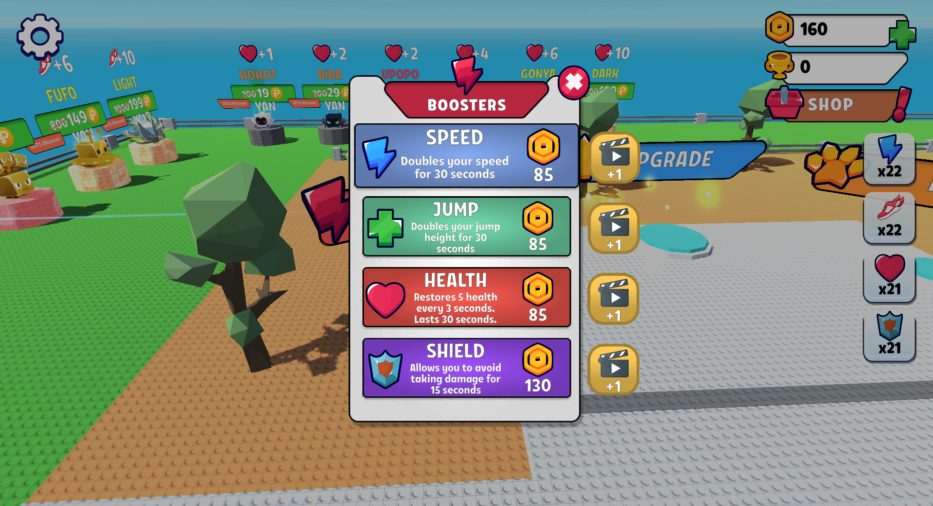 Obby Brainrot: Escape from Natural Disasters screenshot