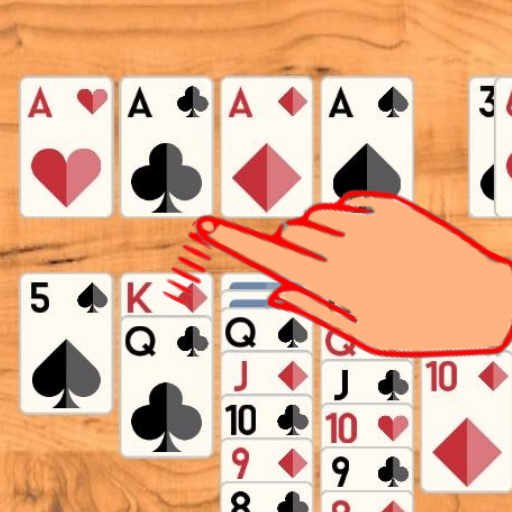 Klondike Solitaire: arrange the cards by suit icon